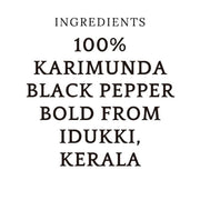 Karimunda Black Pepper Bold, 110g jar