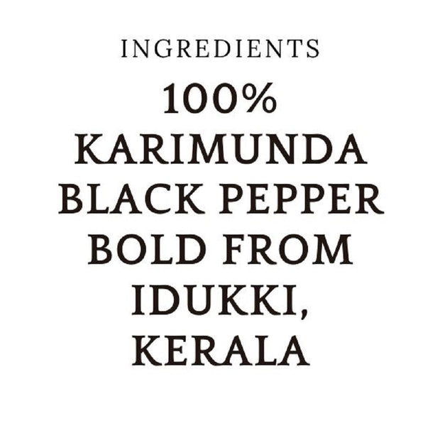 Karimunda Black Pepper Bold, 110g jar